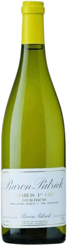 62,95 € | Vin blanc Baron Patrick Fourchaume Blanc A.O.C. Chablis Bourgogne France Chardonnay 75 cl
