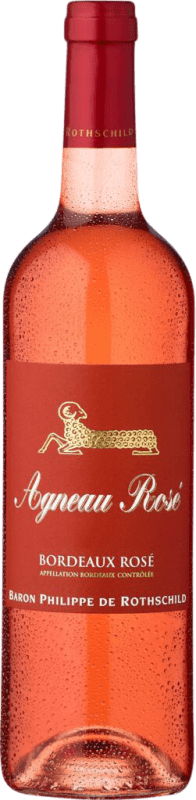 8,95 € | Rosé-Wein Philippe de Rothschild Agneau Rosé A.O.C. Bordeaux Bordeaux Frankreich Merlot, Cabernet Sauvignon, Cabernet Franc 75 cl