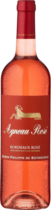 17,95 € Envio grátis | Vinho rosé Philippe de Rothschild Agneau Rosé A.O.C. Bordeaux