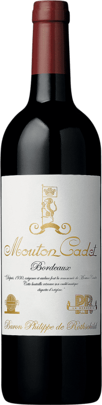 21,95 € Free Shipping | Red wine Philippe de Rothschild Mouton Cadet Edition Vintage A.O.C. Bordeaux