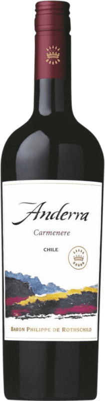 Spedizione Gratuita | Vino rosso Philippe de Rothschild Anderra I.G. Valle Central Central Valley Chile Carmenère 75 cl