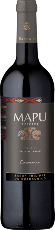 12,95 € Envoi gratuit | Vin rouge Philippe de Rothschild Mapu Réserve I.G. Valle del Maipo