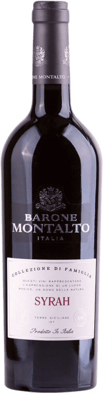 Spedizione Gratuita | Vino rosso Barone Montalto Collezione Famiglia I.G.T. Terre Siciliane Sicilia Italia Syrah 75 cl