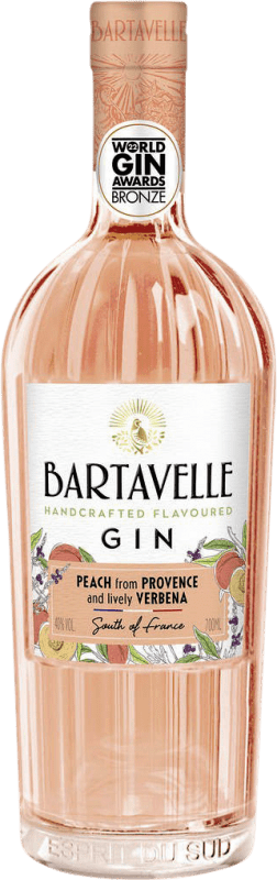 Spedizione Gratuita | Genever Gin Bartavelle Verbena Francia 70 cl Peach — Pesca