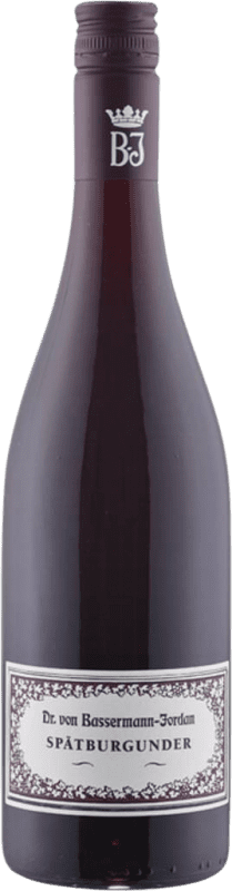 Free Shipping | Red wine Dr. Von Basserman-Jordan Dry Q.b.A. Pfälz Pfälz Germany Pinot Black 75 cl