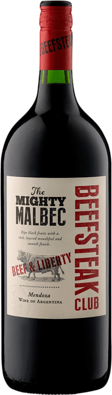 送料無料 | 赤ワイン Beefsteak Club Beef & Liberty Mighty I.G. Mendoza メンドーサ アルゼンチン Malbec マグナムボトル 1,5 L