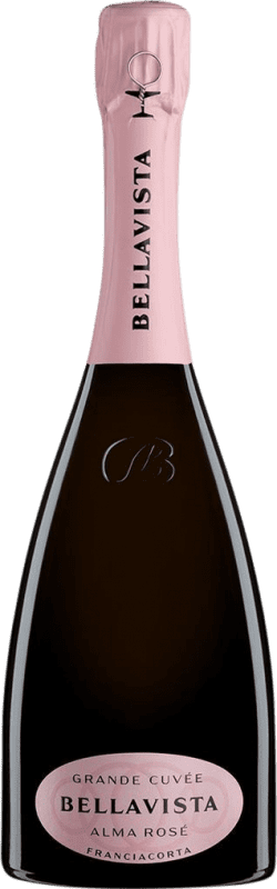 免费送货 | 玫瑰气泡酒 Bellavista Grande Cuvée Alma Rosé D.O.C.G. Franciacorta 伦巴第 意大利 75 cl