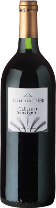 Spedizione Gratuita | Vino rosso Belle Fontaine I.G.P. Vin de Pays d'Oc bordò Francia Cabernet Sauvignon 1 L