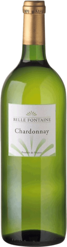 14,95 € | Vinho branco Belle Fontaine Croix d'Or I.G.P. Vin de Pays d'Oc Bordeaux França Chardonnay 1 L