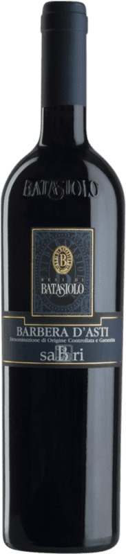 Free Shipping | Red wine Beni di Batasiolo Sabri D.O.C. Barbera d'Asti Piemonte Italy Barbera 75 cl