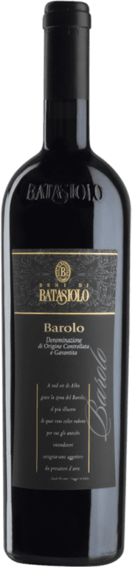 Бесплатная доставка | Красное вино Beni di Batasiolo Black Label D.O.C.G. Barolo Пьемонте Италия Nebbiolo 75 cl