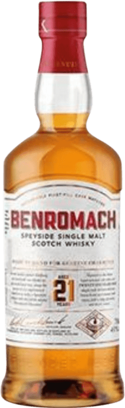 171,95 € Kostenloser Versand | Single Malt Whisky Benromach 21 Jahre