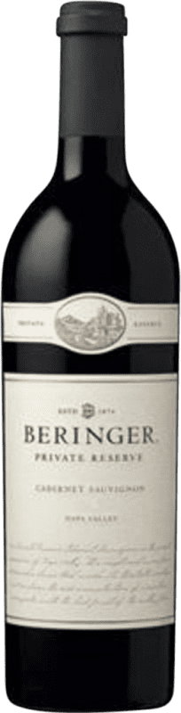 Бесплатная доставка | Красное вино Beringer Private Резерв I.G. Napa Valley Долина Напа Соединенные Штаты Cabernet Sauvignon 75 cl