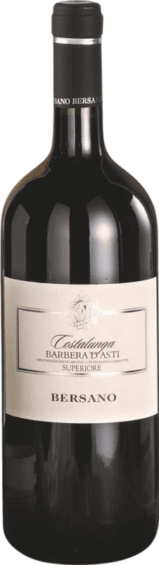 67,95 € Kostenloser Versand | Rotwein Bersano Costalunga Superiore D.O.C. Barbera d'Asti Magnum-Flasche 1,5 L