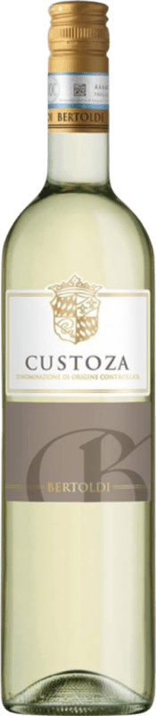 Envío gratis | Vino blanco Bertoldi D.O.C. Bianco di Custoza Venecia Italia Trebbiano, Garganega, Cortese 75 cl