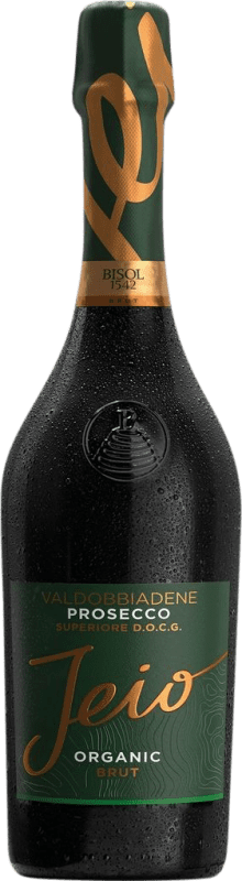 18,95 € | Blanc mousseux Bisol Jeio Organic Brut D.O.C.G. Prosecco di Valdobbiadene Superiore di Cartizze Venecia Italie Glera Biologique 75 cl