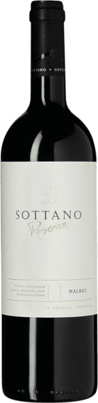 Бесплатная доставка | Красное вино Sottano Резерва I.G. Mendoza Мендоса Аргентина Malbec — Мальбек 75 cl