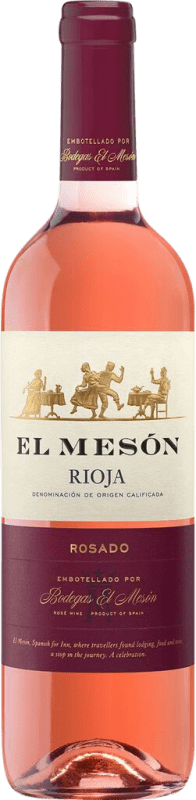 免费送货 | 玫瑰酒 El Mesón Rosado D.O. Cigales 卡斯蒂利亚莱昂 西班牙 Tempranillo, Grenache 75 cl