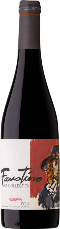 17,95 € | 红酒 Faustino Art Collection 预订 D.O.Ca. Rioja 拉里奥哈 西班牙 Tempranillo 75 cl