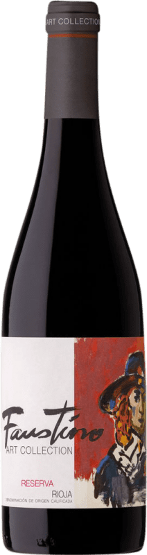 24,95 € Free Shipping | Red wine Faustino Art Collection Reserve D.O.Ca. Rioja