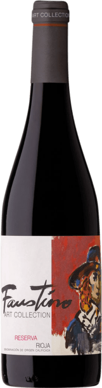 23,95 € Kostenloser Versand | Rotwein Faustino Art Collection Reserve — Gereift D.O.Ca. Rioja