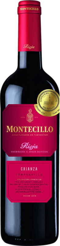 Free Shipping | Red wine Montecillo Red Label Aged D.O.Ca. Rioja The Rioja Spain Tempranillo 75 cl