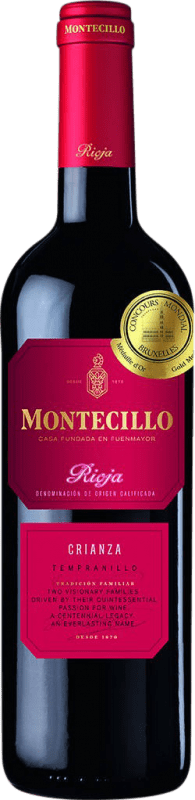 7,95 € | Vin Rouge Montecillo Red — Édition Rouge Crianza D.O.Ca. Rioja La Rioja Espagne Tempranillo 75 cl