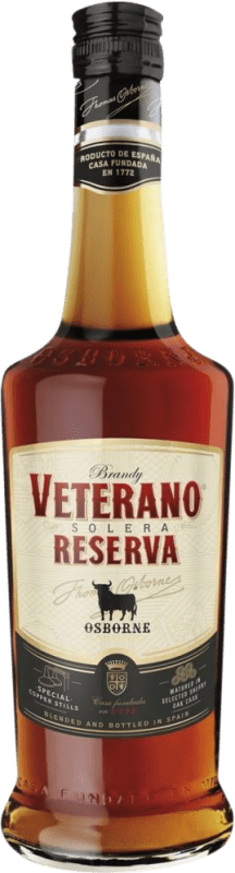 Envio grátis | Brandy Conhaque Osborne Veterano Solera Grande Reserva D.O. Jerez-Xérès-Sherry Andaluzia Espanha 70 cl