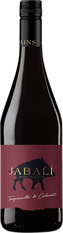 Free Shipping | Red wine Paniza Jabalí Agostón Tempranillo Cabernet D.O. Cariñena Aragon Spain Tempranillo, Cabernet Sauvignon 75 cl