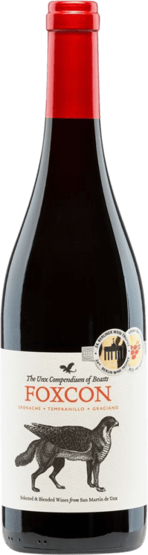 10,95 € | Красное вино San Martín de Unx Foxcon D.O. Navarra Наварра Испания Graciano, Grenache Tintorera, Nebbiolo 75 cl