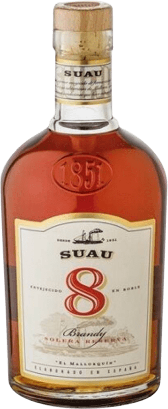 Envio grátis | Brandy Conhaque Suau Ilhas Baleares Espanha 8 Anos 70 cl