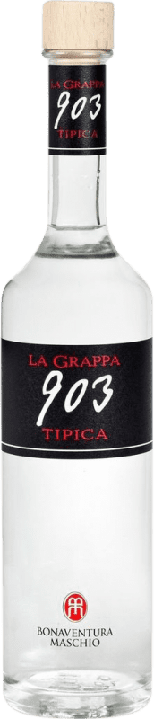 15,95 € Envio grátis | Grappa Bonaventura Maschio 903 Tipica Meia Garrafa 37 cl