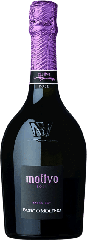 送料無料 | ロゼスパークリングワイン Borgo Molino Motivo Spumante Rosé Extra Dry 余分な乾燥 I.G.T. Marca Trevigiana Venecia イタリア Pinot Black, Nebbiolo, Glera マグナムボトル 1,5 L