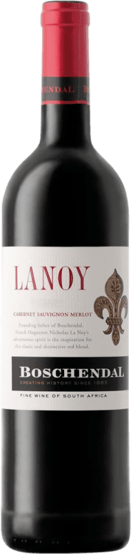 Envoi gratuit | Vin Rouge Boschendal Lanoy Afrique du Sud Merlot, Cabernet Sauvignon 75 cl
