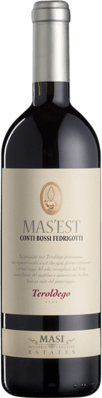 Бесплатная доставка | Красное вино Bossi Fedrigotti Mas'Est I.G.T. Vigneti delle Dolomiti Трентино Италия Teroldego 75 cl