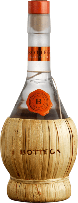 Envio grátis | Grappa Bottega Fiasco D.O.C.G. Chianti Tuscany Itália Garrafa Medium 50 cl