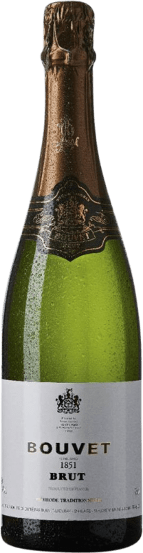 11,95 € | Blanc mousseux Bouvet Ladubay 1851 Traditionnelle Mousseux Blanc Brut Loire France Chardonnay, Chenin Blanc 75 cl