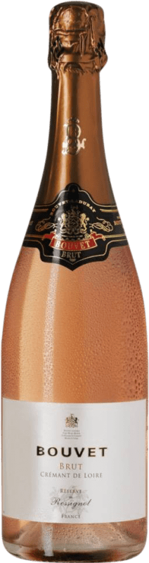 14,95 € | Rosé mousseux Bouvet Ladubay Cuvée Rossignol Rosé Brut Réserve A.O.C. Crémant de Loire Loire France 75 cl