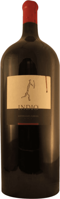 78,95 € | Red wine Bove Indio D.O.C. Montepulciano d'Abruzzo Abruzzo Italy Montepulciano Jéroboam Bottle-Double Magnum 3 L