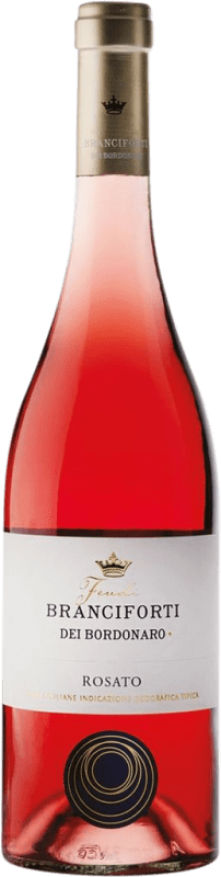 送料無料 | ロゼワイン Branciforti dei Bordonaro Rosato I.G.T. Terre Siciliane シチリア島 イタリア Merlot, Nero d'Avola 75 cl