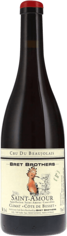 Бесплатная доставка | Красное вино Bret Brothers Climat Côte de Besset Zen A.O.C. Saint Amour Beaujolais Франция Gamay 75 cl