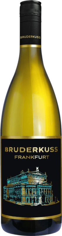 Бесплатная доставка | Белое вино Bruderkuss Weißwein Q.b.A. Pfälz Германия Chardonnay, Pinot White, Muscat, Sylvaner 75 cl