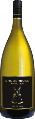 Bruderkuss Lederhose Weißwein Pfälz 瓶子 Magnum 1,5 L