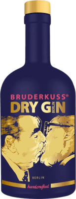 免费送货 | 金酒 Bruderkuss Lila Edition Gin 普法尔茨 德国 瓶子 Medium 50 cl