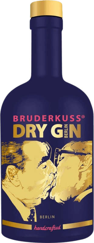 送料無料 | ジン Bruderkuss Lila Edition Gin Pfälz ドイツ ボトル Medium 50 cl