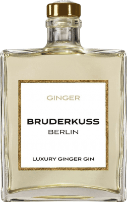 Бесплатная доставка | Джин Bruderkuss Luxury Ginger Gin Пфальце Германия бутылка Medium 50 cl