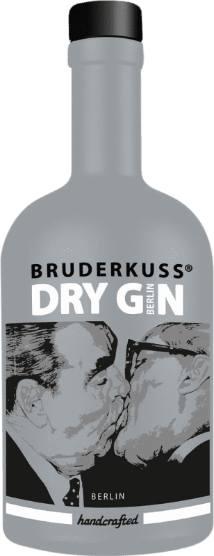 98,95 € 免费送货 | 金酒 Bruderkuss Gin 瓶子 Medium 50 cl