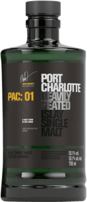 威士忌单一麦芽威士忌 Bruichladdich Port Charlotte