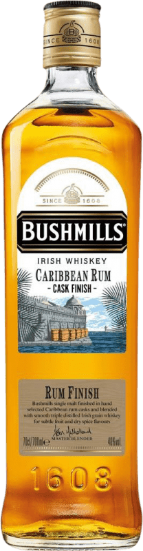 26,95 € | Whisky Blended Bushmills Caribbean Rum Cask Finish — Acabado en Barrica Irlanda 70 cl