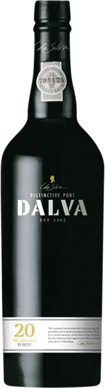 Free Shipping | Fortified wine C. da Silva Dalva I.G. Porto Porto Portugal Nebbiolo, Touriga Franca, Touriga Nacional, Tinta Roriz, Tinta Barroca 20 Years 75 cl